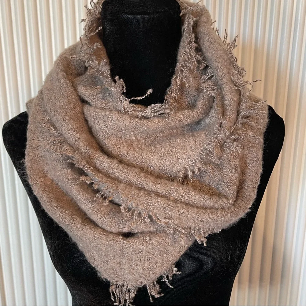 Really Soft Marled Infinity Scarf